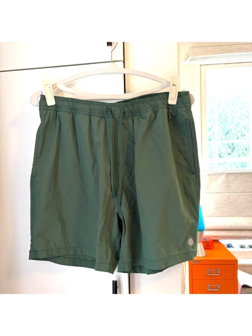 Mollusk Surf Shop Summer Shorts Army Green Size L
